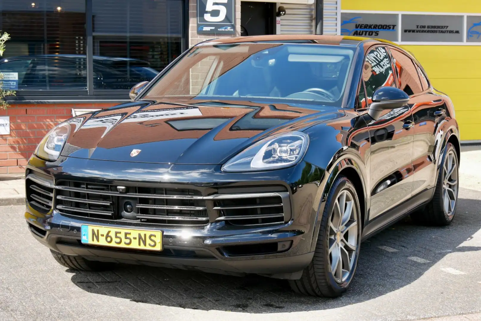 Porsche Cayenne Coupé 3.0 pano. sportchrono. sport uitl.lucht veri Nero - 2