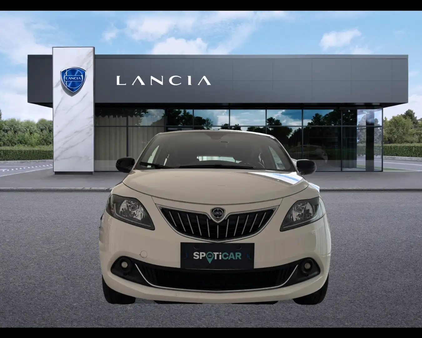 Lancia Ypsilon 1.0 FireFly Hybrid Platino Bianco - 2