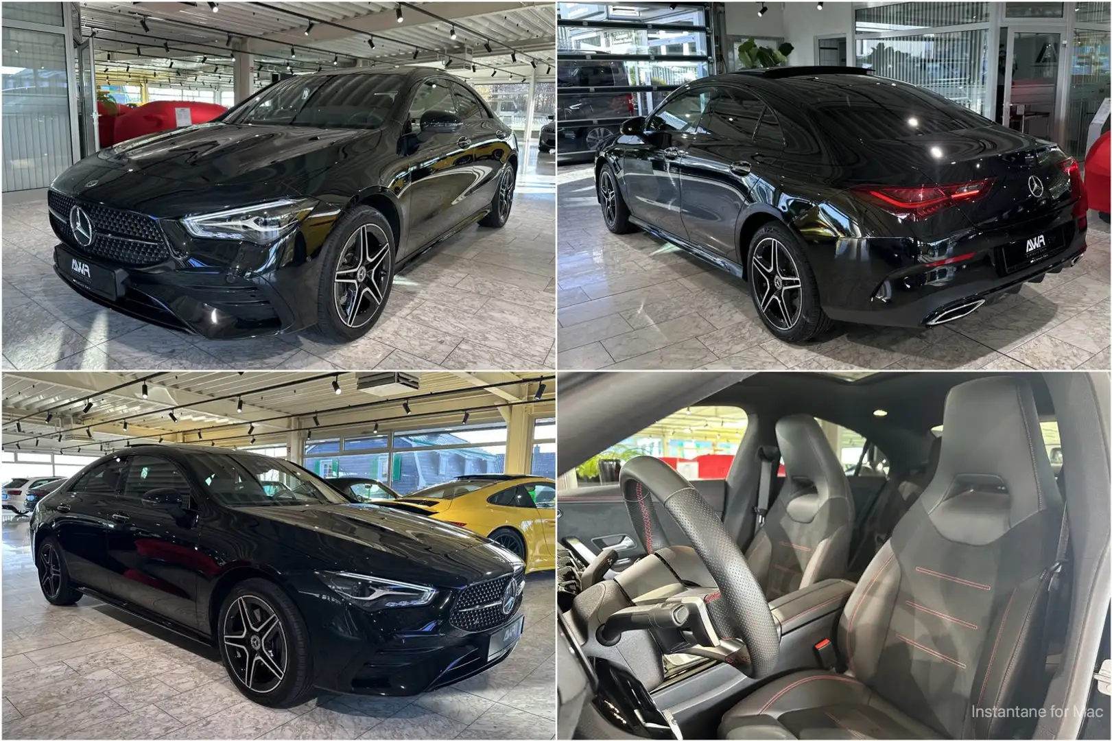 Mercedes-Benz CLA 250 e FACELIFT*AMG-LINE*PANO*360°KAMERA*AHK Noir - 1
