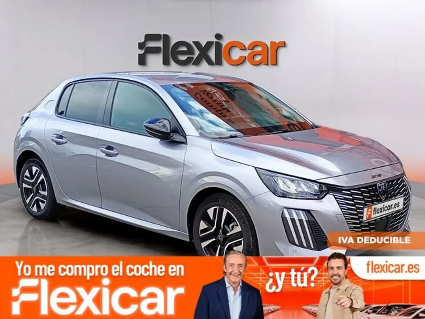 Peugeot 208 Allure Gasolina 100 S&S 6 Vel. MAN Gris - 1