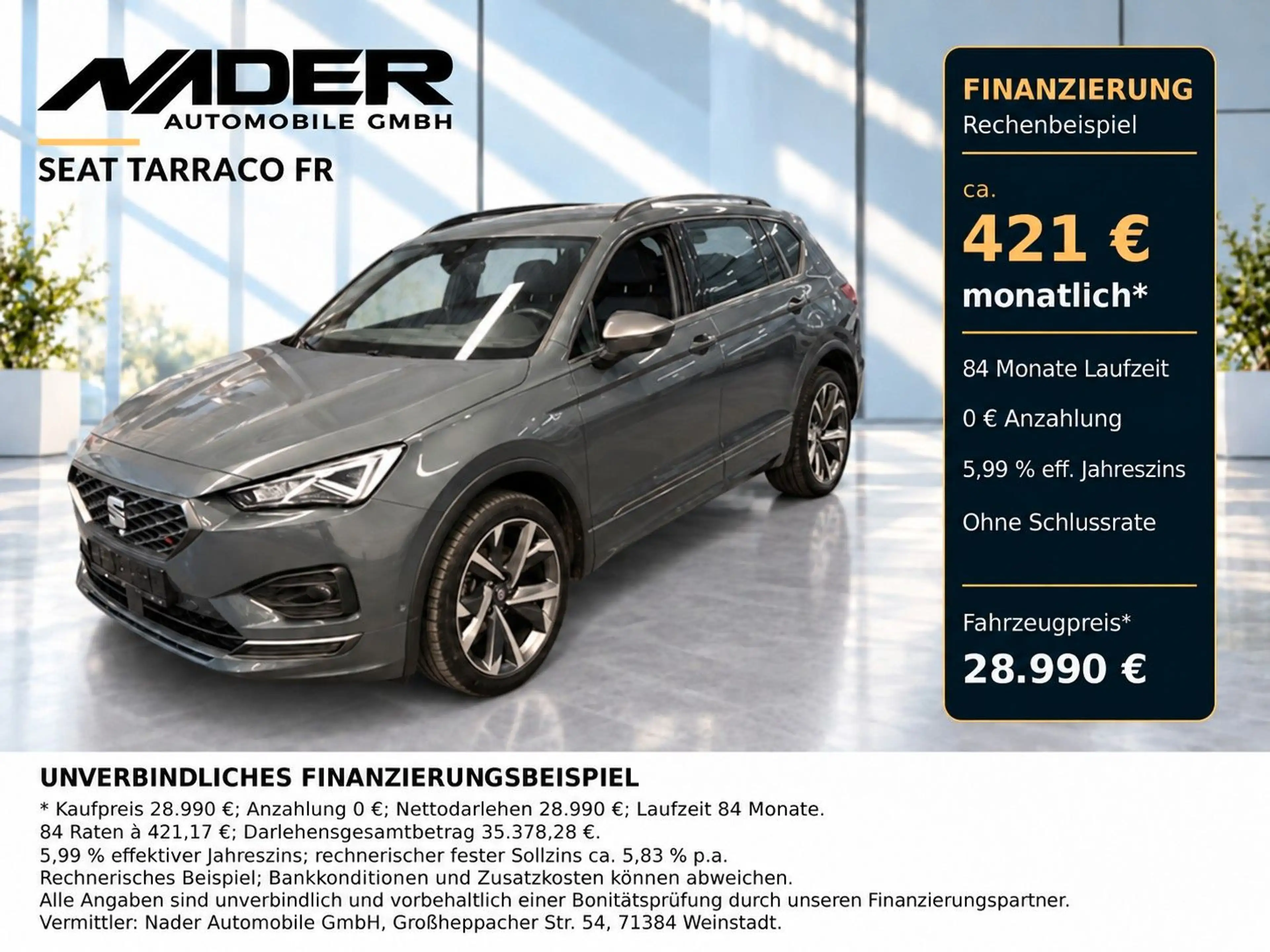 SEAT Tarraco FR 2.0 TSI | AHK | Pano | Standheizung