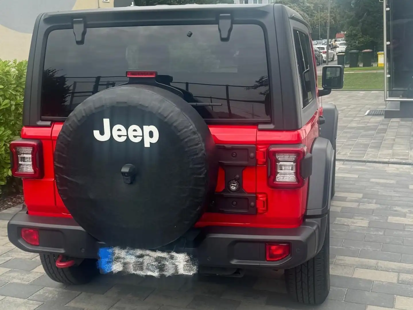 Jeep Wrangler Wrangler 2.2 CRDi AWD Automatik Rubicon Rot - 1