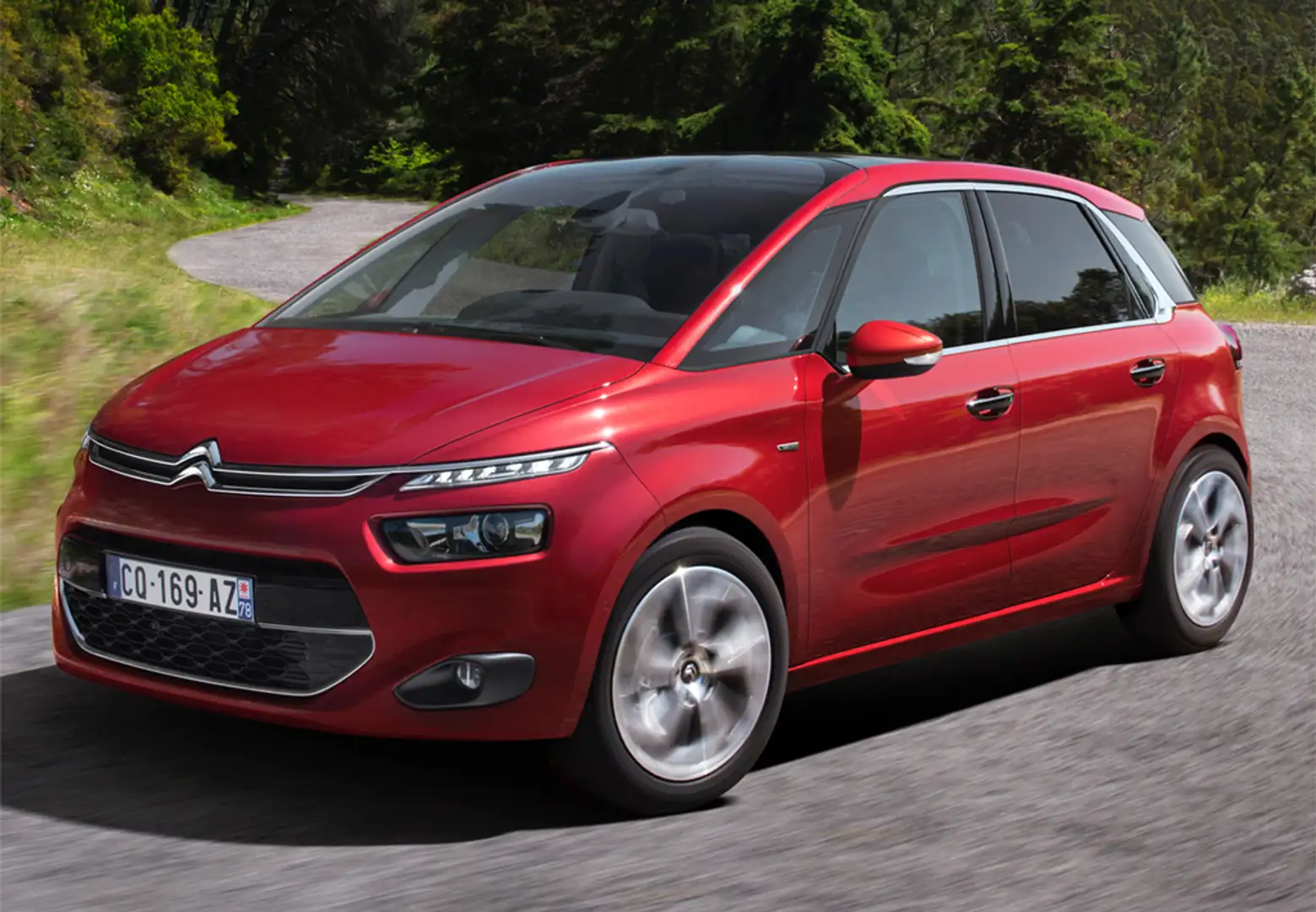Citroen C4 Picasso 1.6BlueHDI S&S Feel EAT6 120 Rojo - 1