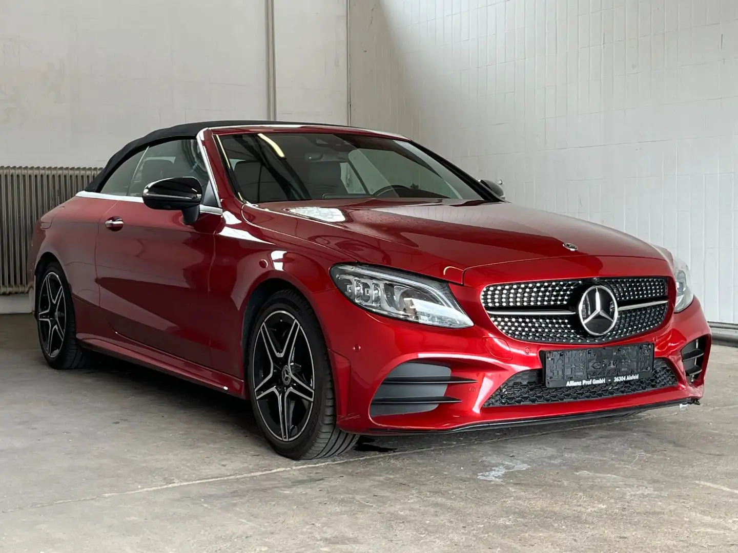 Mercedes-Benz C 300 *4Matic*Cabrio*AMG-Line*360°*Night*Multibe* Rosso - 1