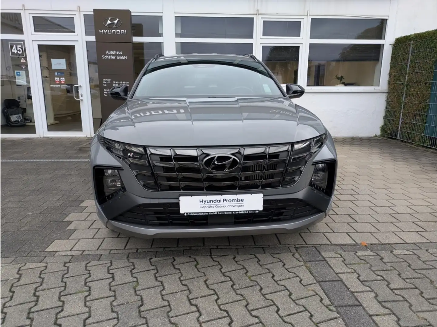 Hyundai TUCSON N Line Navi Digitales Cockpit Soundsystem ACC El. Grau - 2
