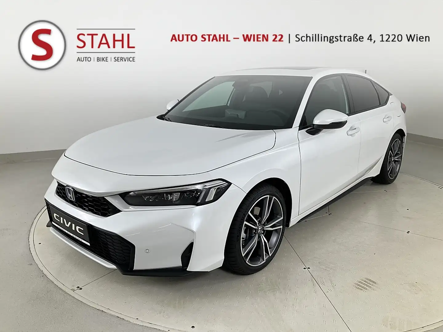 Honda Civic 2.0 i-MMD Hybrid Advance e-CVT Aut. Weiß - 1