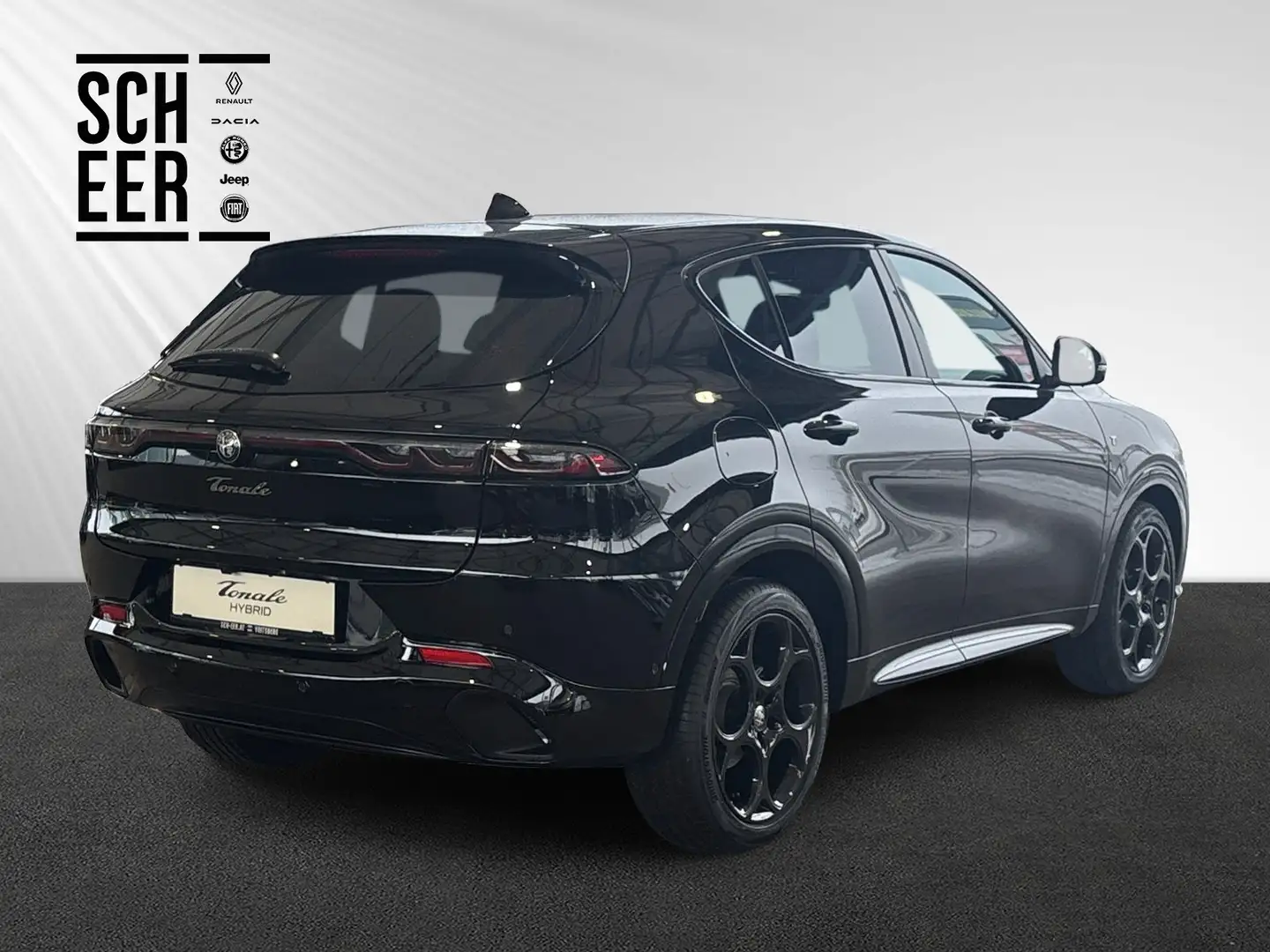 Alfa Romeo Tonale Ibrida TI 1.5 175PS FWD Schwarz - 2
