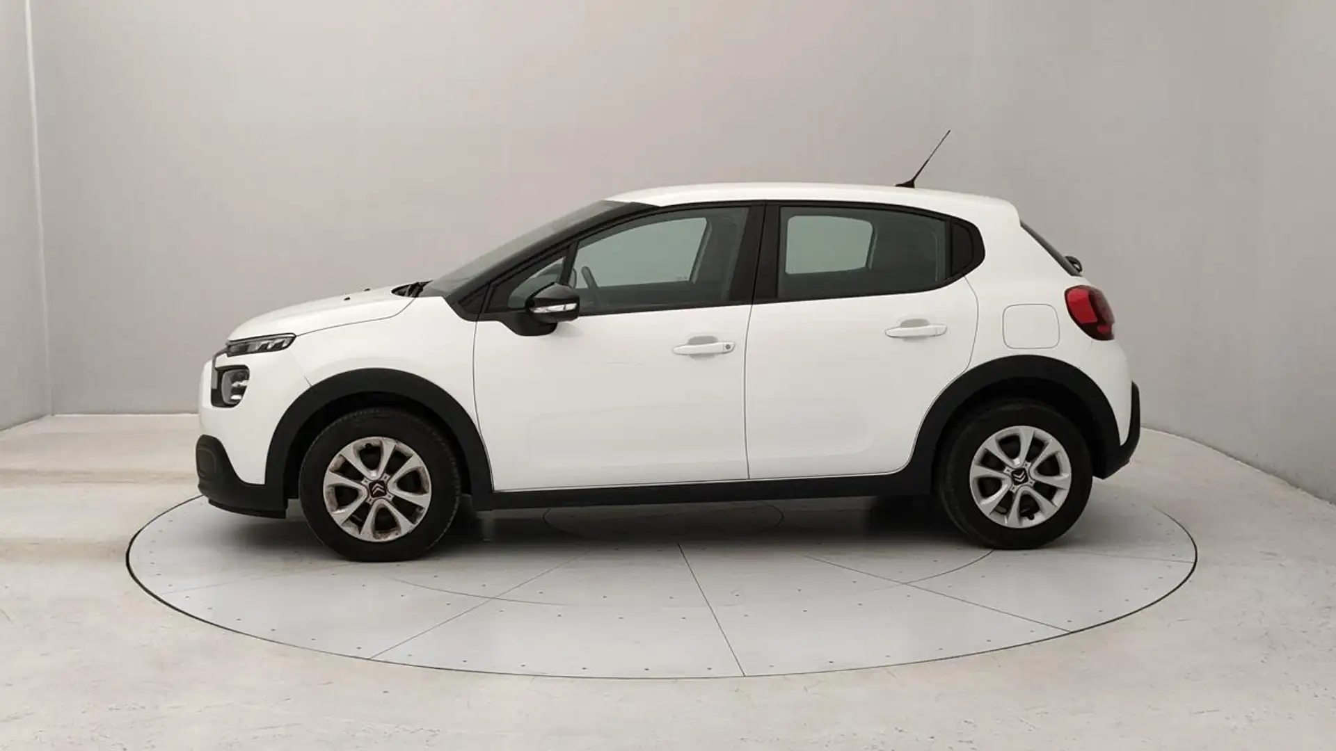 Citroen C3 1.5 bluehdi Feel s&s 100cv 6m Wit - 2