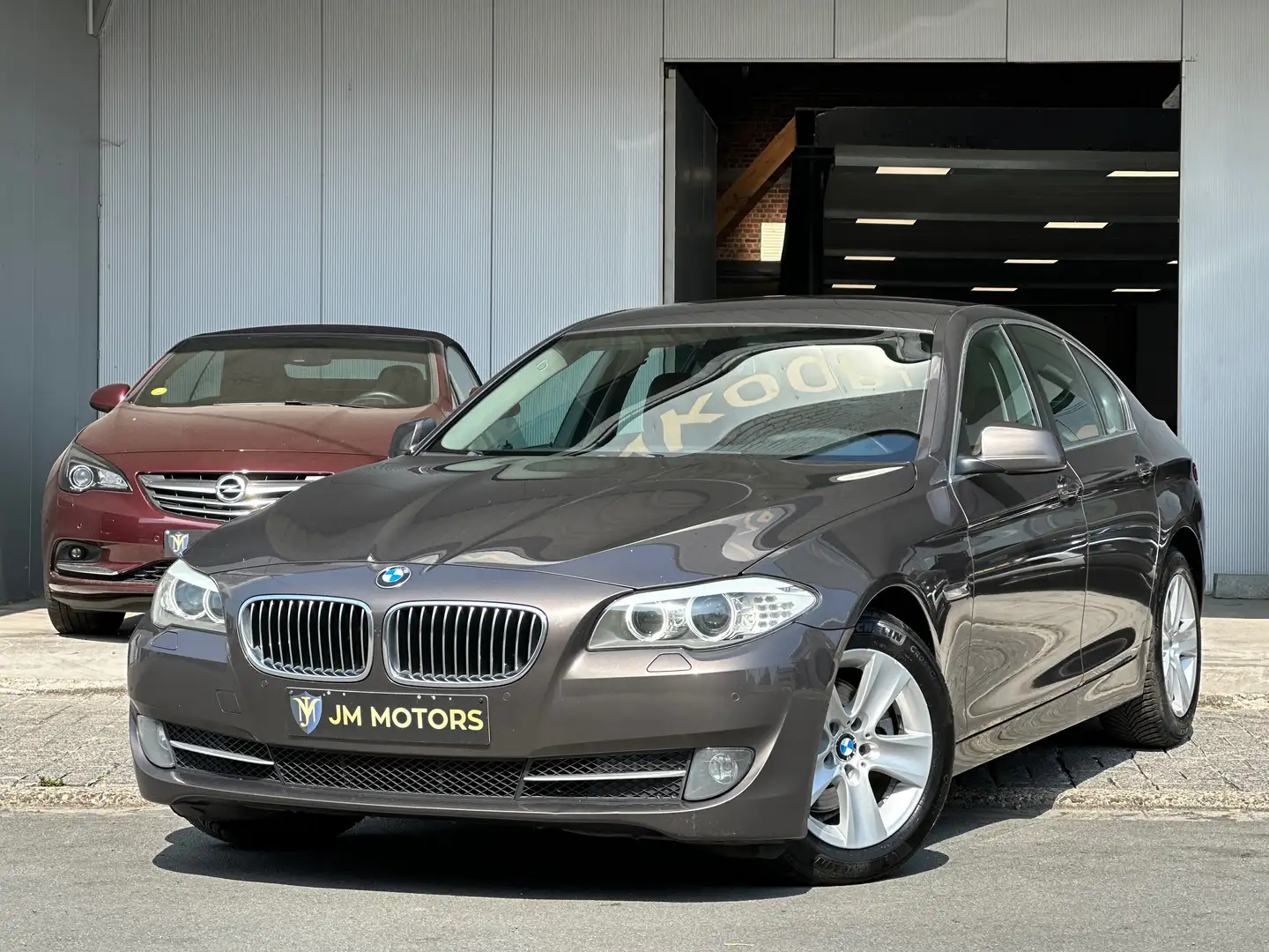 BMW 520 d Aut. Navi - Xenon - Leder Kahverengi - 1