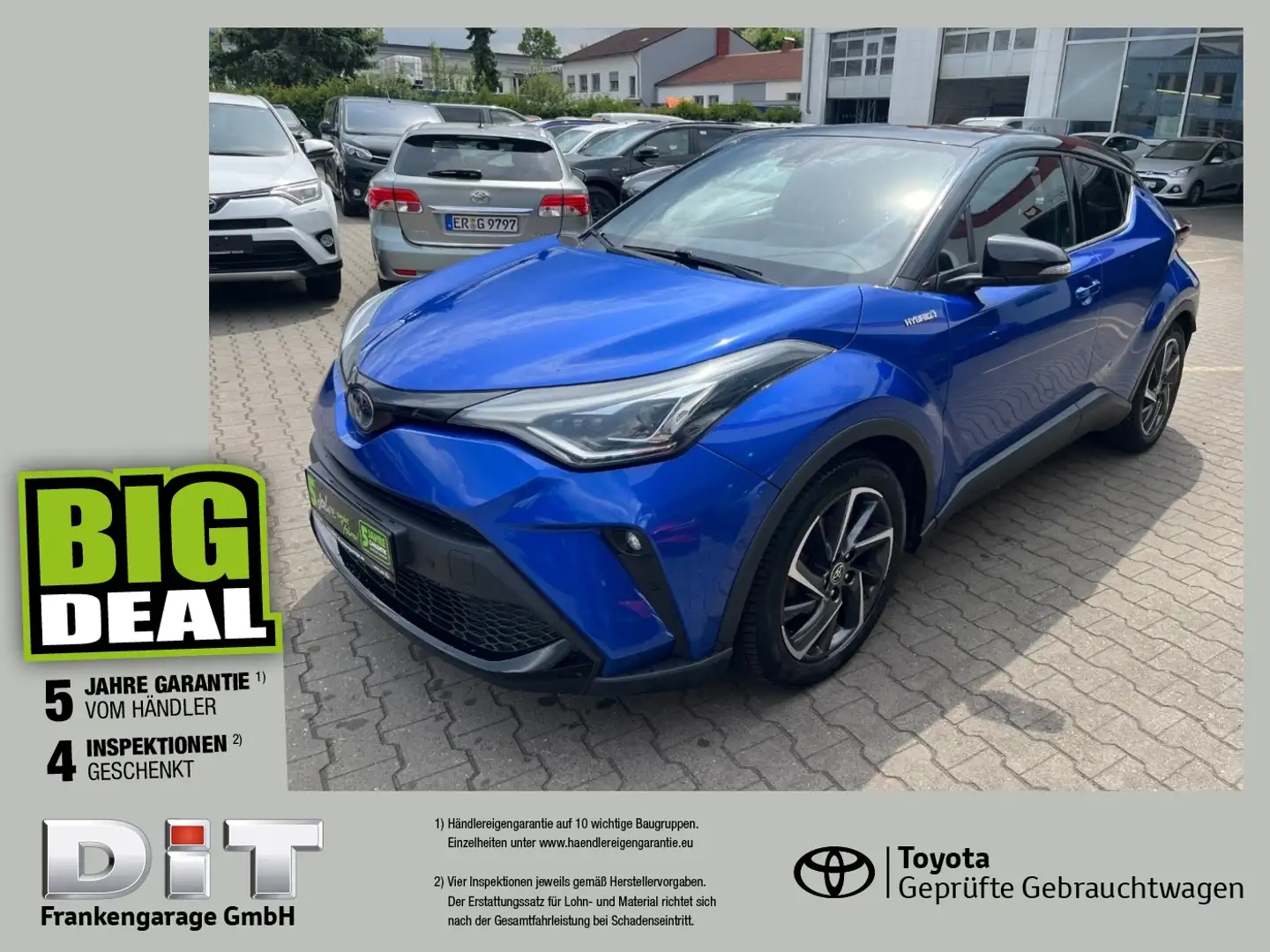 Toyota C-HR 2.0 Hybrid Style Selection Kamera, Navi, JBL Bleu - 1