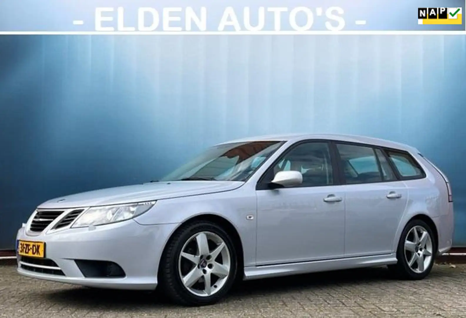 Saab 9-3 Sport Estate 1.8t Vector Sport/Youngtimer/Dealer o Gris - 1
