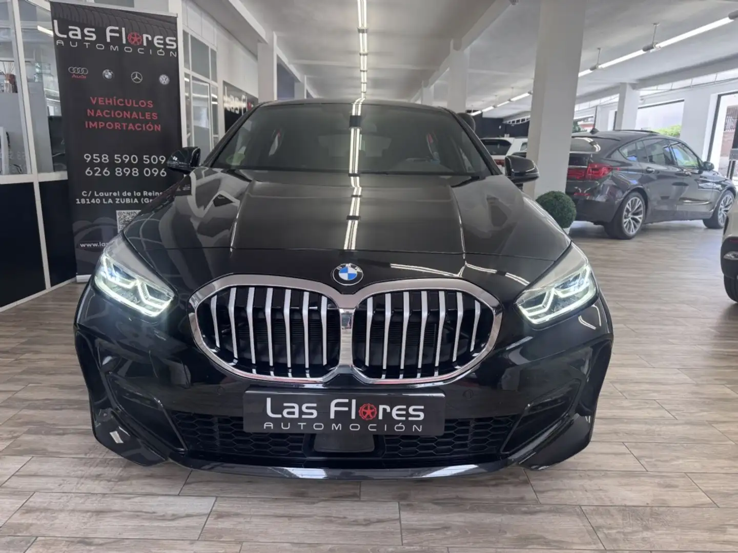 BMW 118 118dA M Sport Negro - 2
