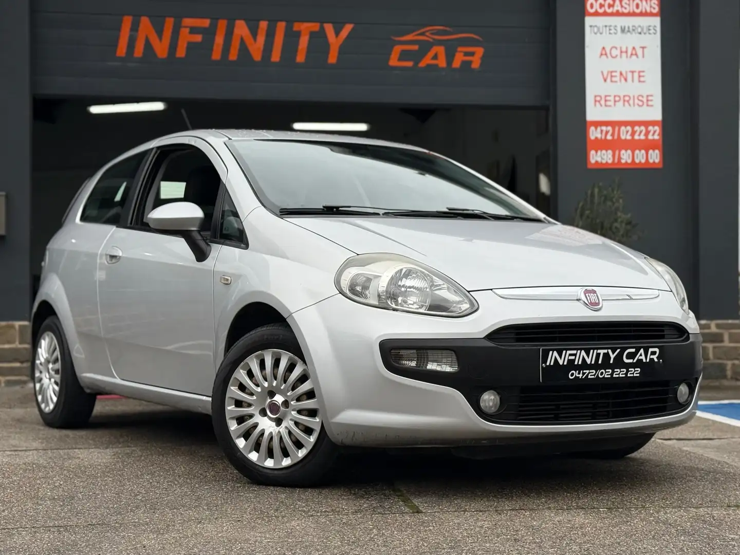 Fiat Punto Evo Punto EVO 1.3 MultiJet Dynamic Gris - 1