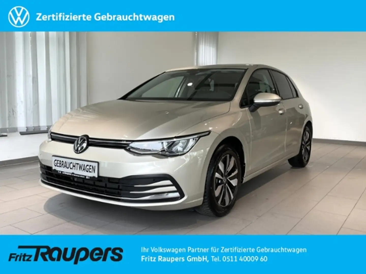 Volkswagen Golf VIII 1.5 eTSI DSG Move +ALLWETTER+KAMERA+NAVI Silber - 1