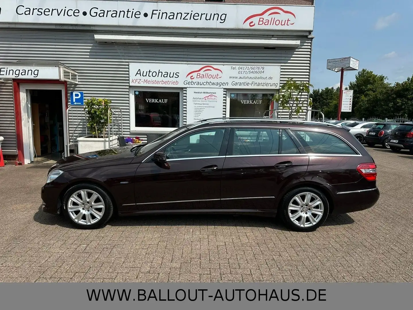 Mercedes-Benz E 350 T CDI 4Matic*2.HAND*KLIMA*NAVI*PAN*TEMP*AHK Braun - 1