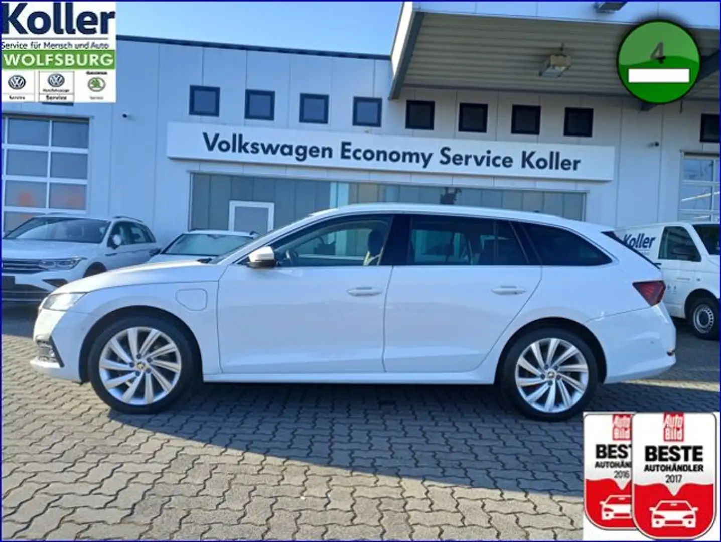 Skoda Octavia Combi 1.4 TSI iV Panorama Standheizung Weiß - 1
