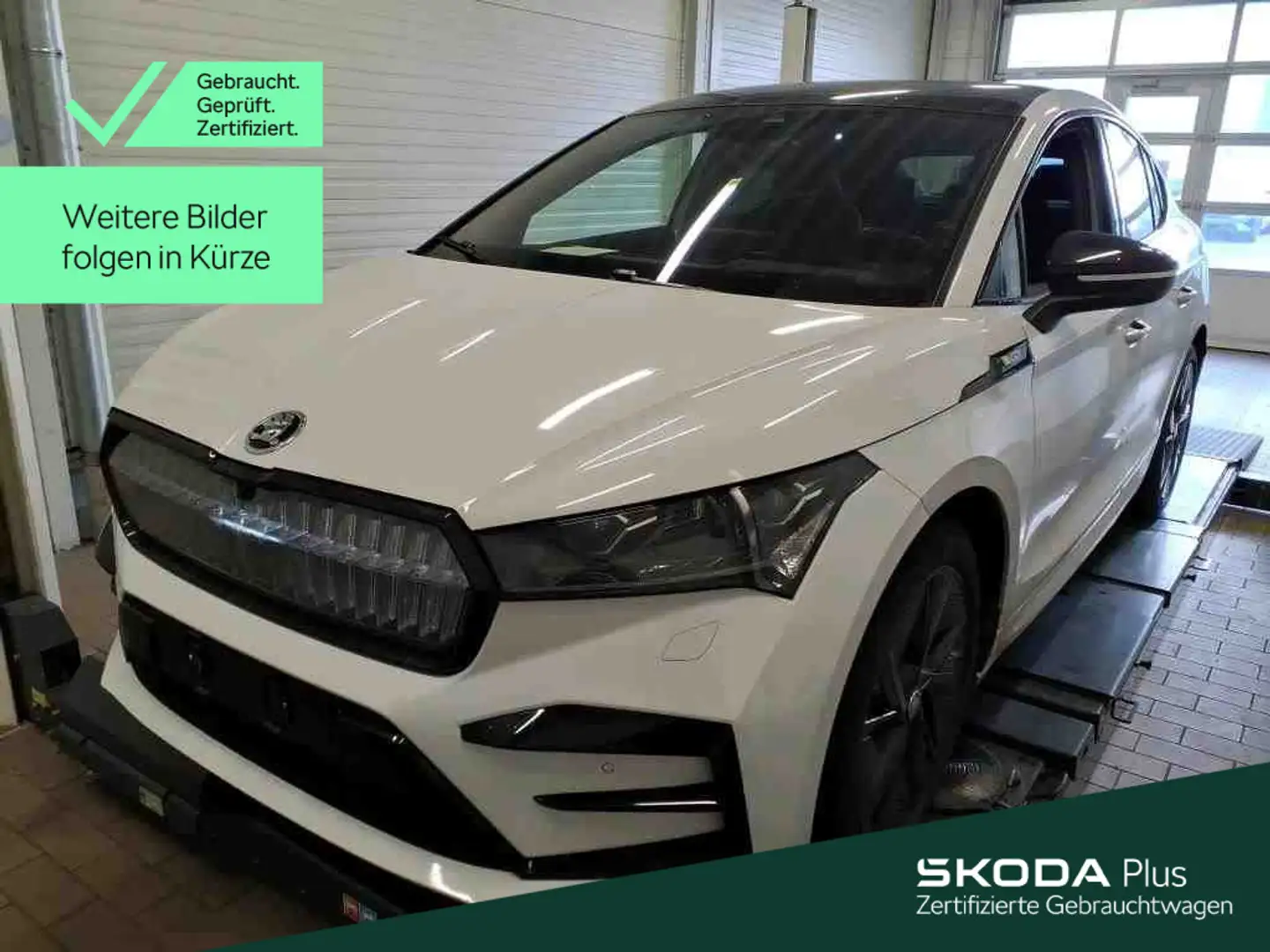 Skoda Enyaq Coupé RS*PANO*MATRIX*LEDER*DESIGN-PAKET*KE Weiß - 1