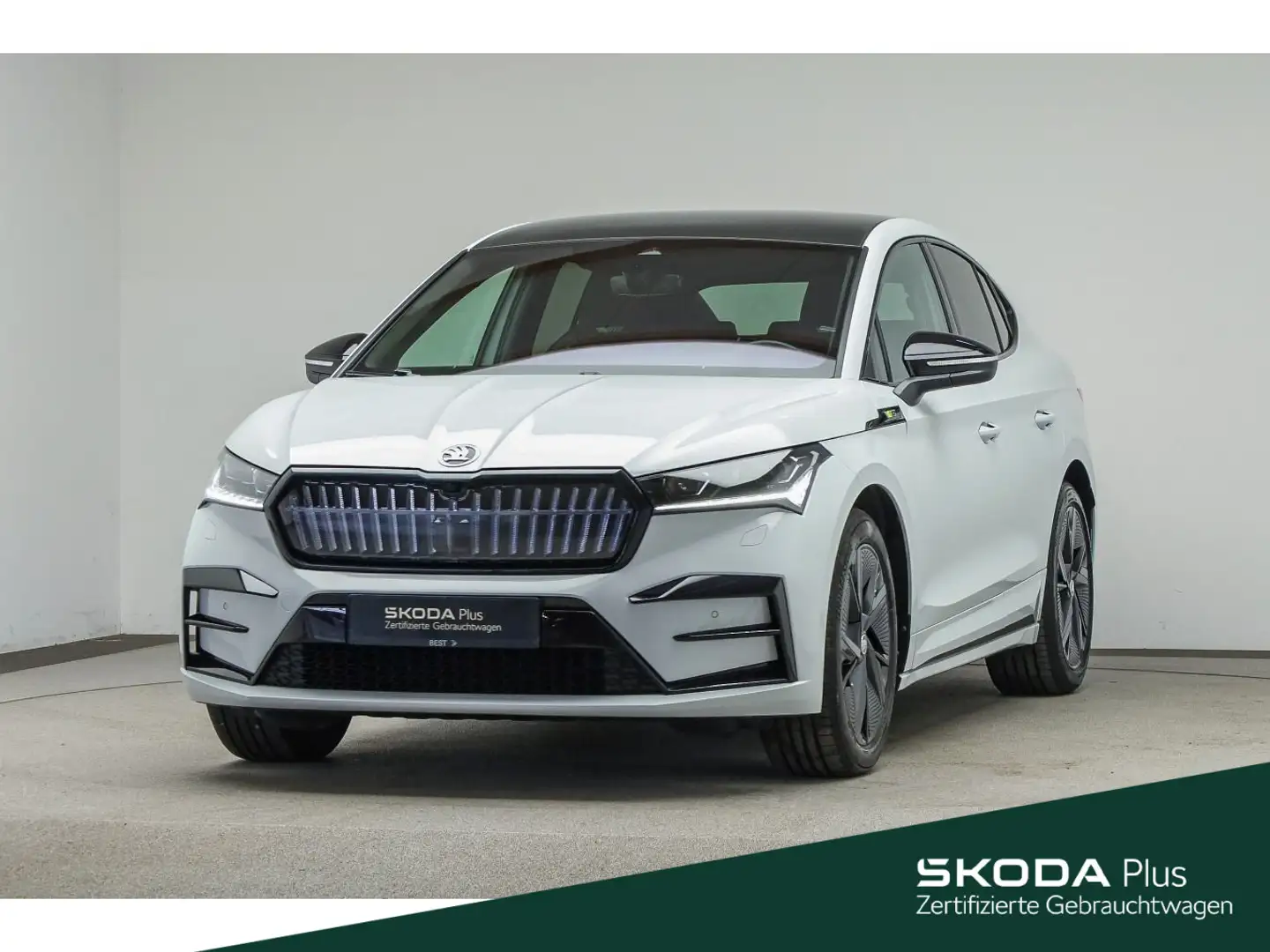 Skoda Enyaq Coupé 82 KWh RS*PANO*MATRIX*LEDER*DESIGN-P Weiß - 1