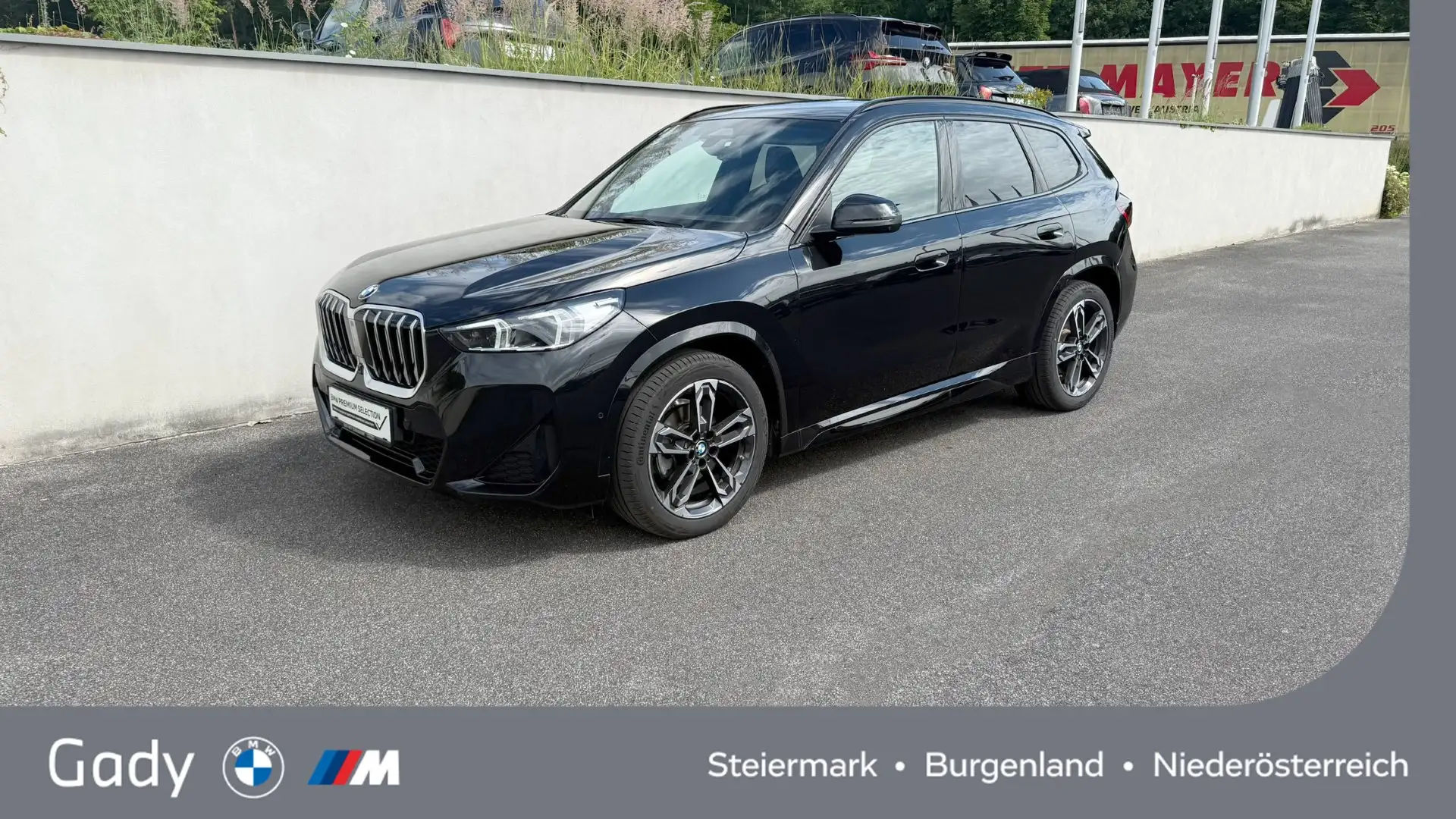 BMW X1 xDrive20d Schwarz - 1