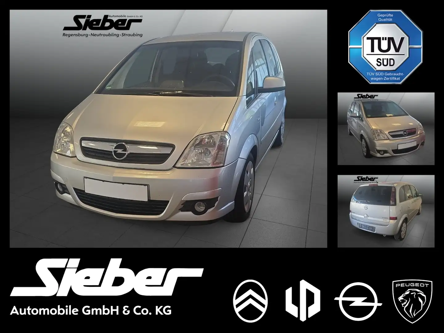 Opel Meriva 1.7 CDTI Edition *Klimaanlage*TOP Zustand* Silber - 1