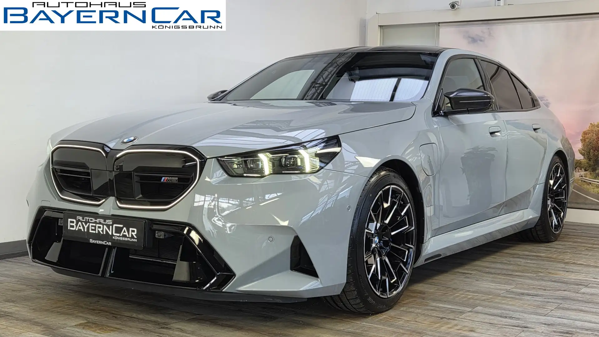 BMW M5 AHK Sitzlüftung B&W ACC MultiSeats CarbonExt. Gris - 1