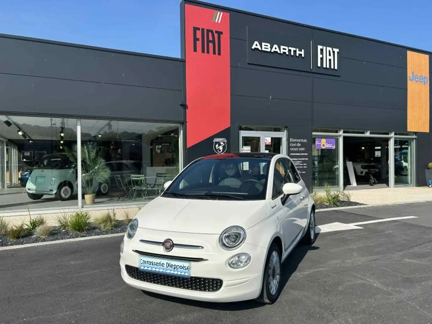 Fiat 500 1.0 70ch BSG S\u0026S Dolcevita Blanc - 1