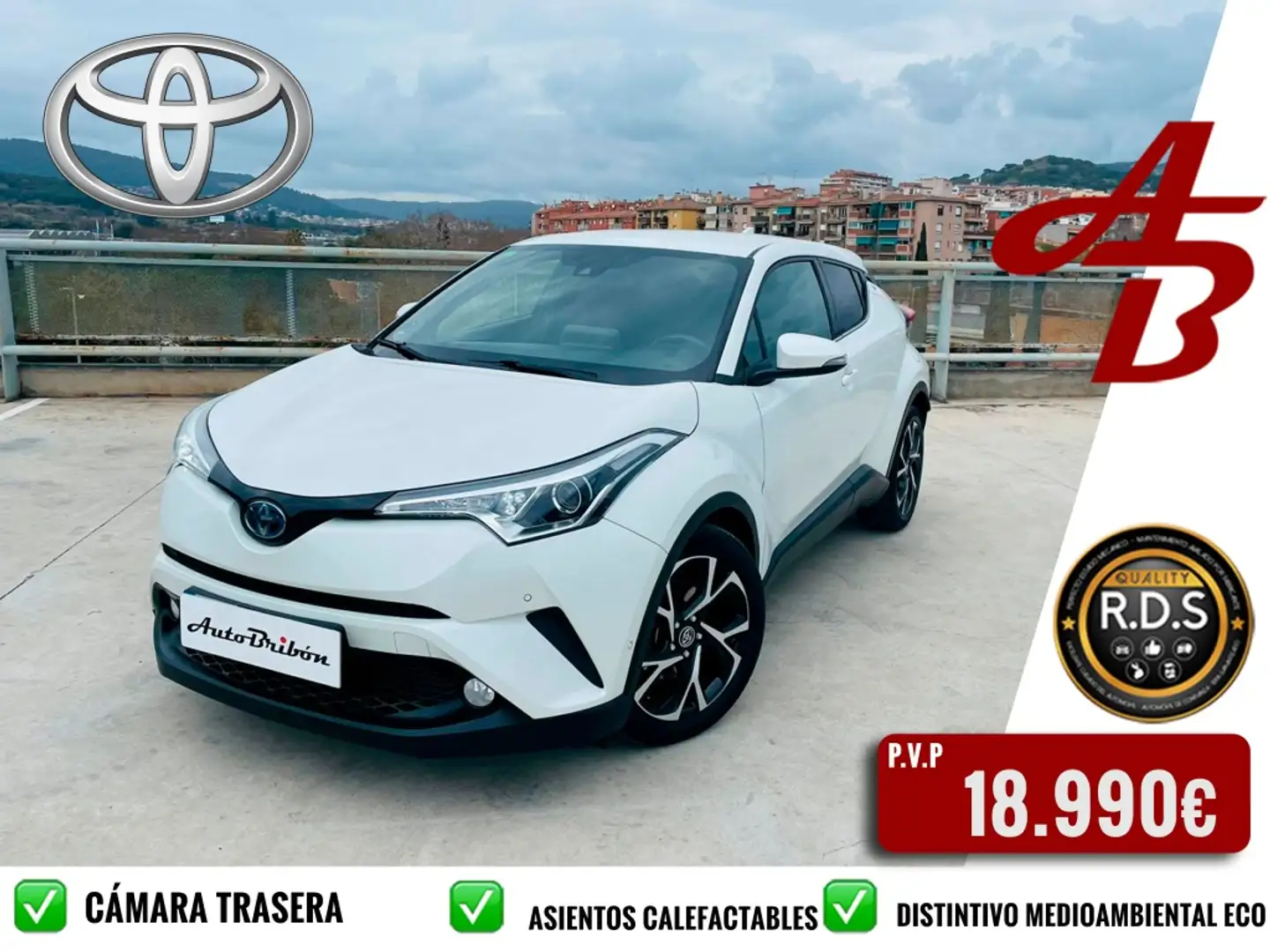 Toyota C-HR 125H Advance Weiß - 1