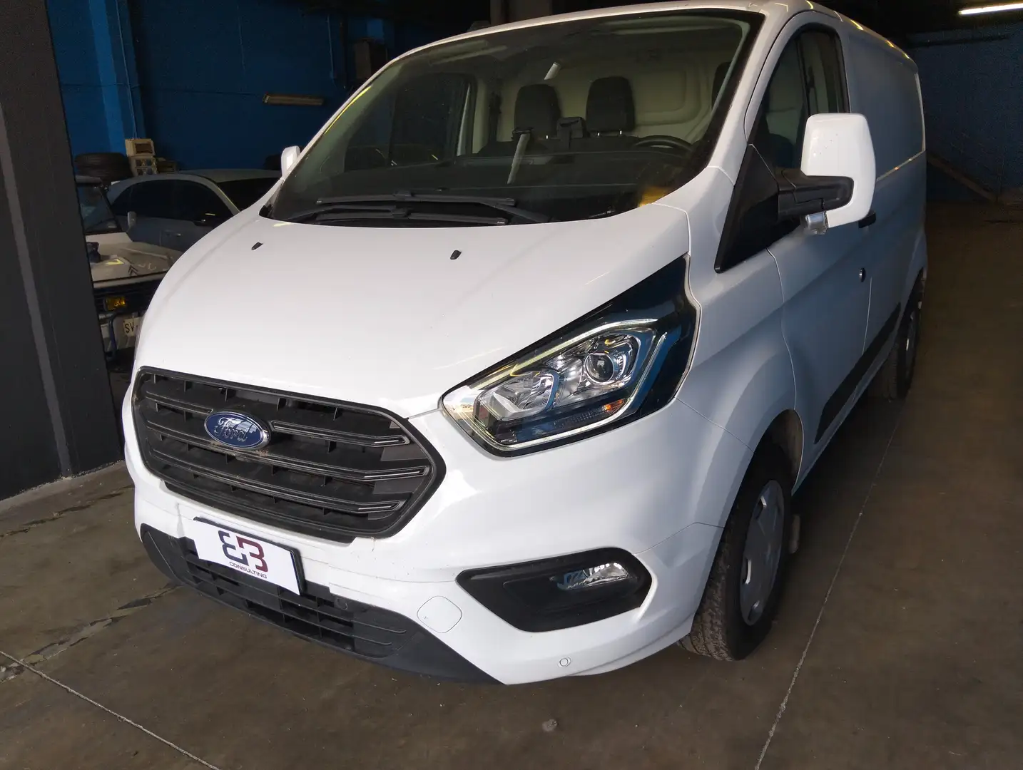 Ford Transit Custom 2.0 Hybrid 2024 prezzo + Iva Blanc - 1