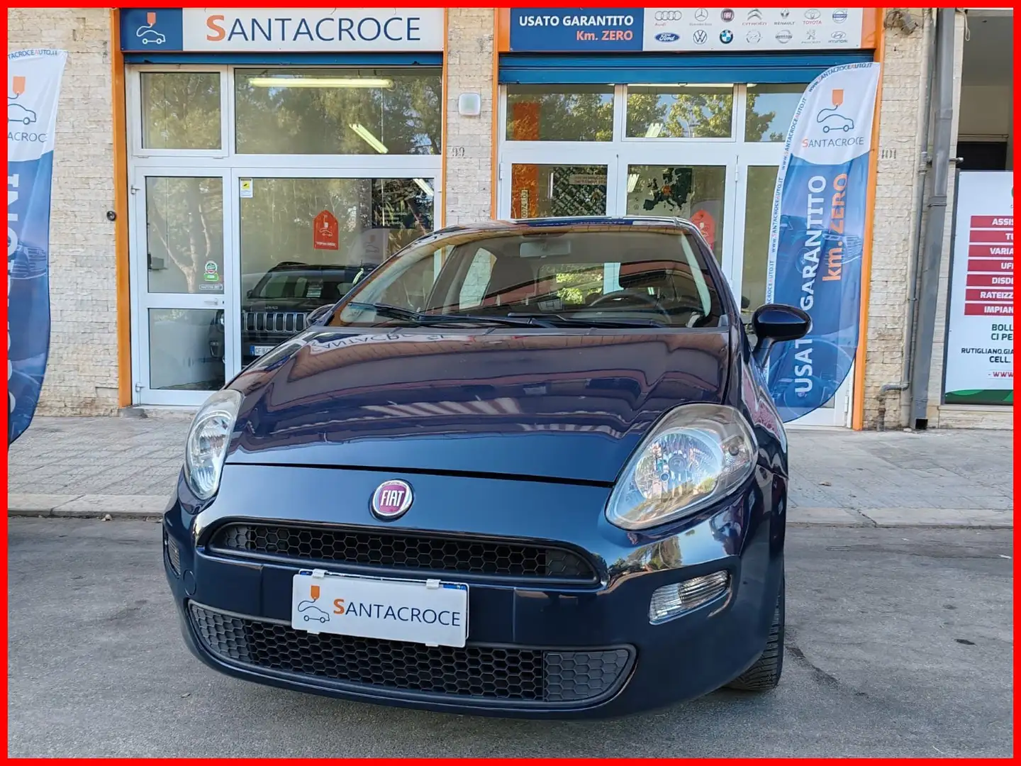 Fiat Punto Evo FIAT PUNTO 1.4 5 PORTE NATURAL POWER 2015 Niebieski - 1
