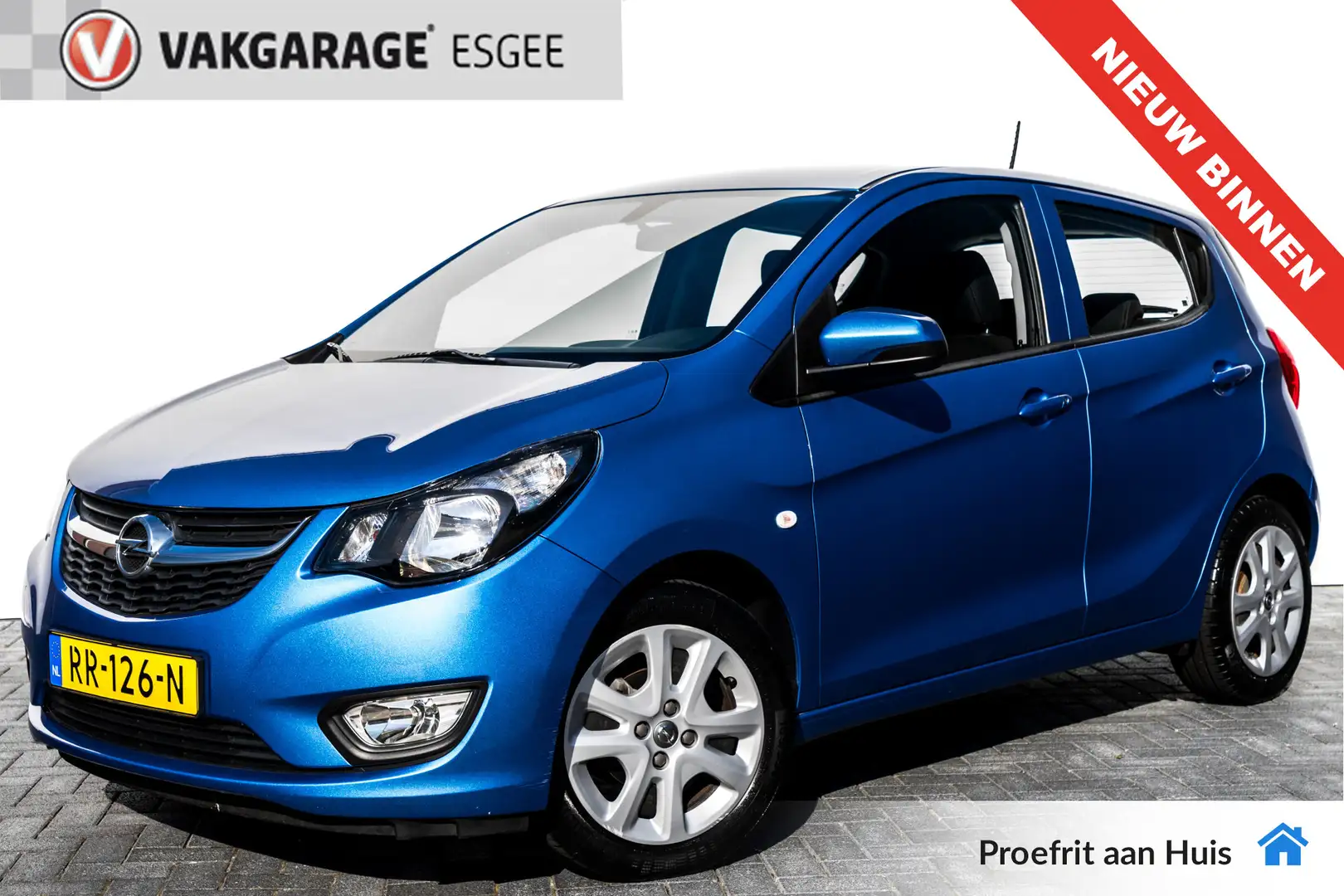 Opel Karl 1.0 ecoFLEX Edition I AUTOMAAT RIJKLAAR INCL:GARAN Blau - 1