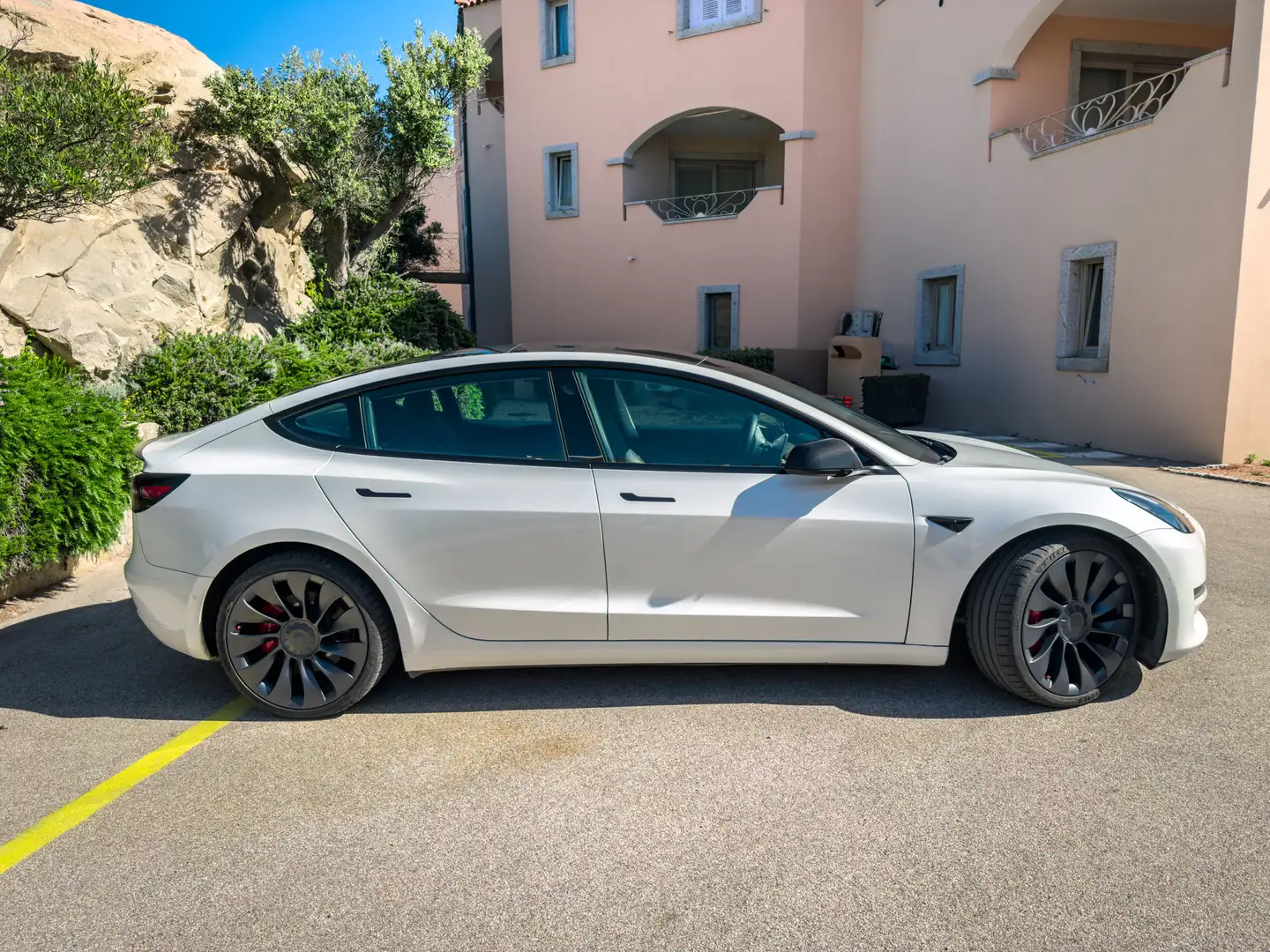 Tesla Model 3 Model+3+Performance+Dual+Motor+awd Bianco - 2
