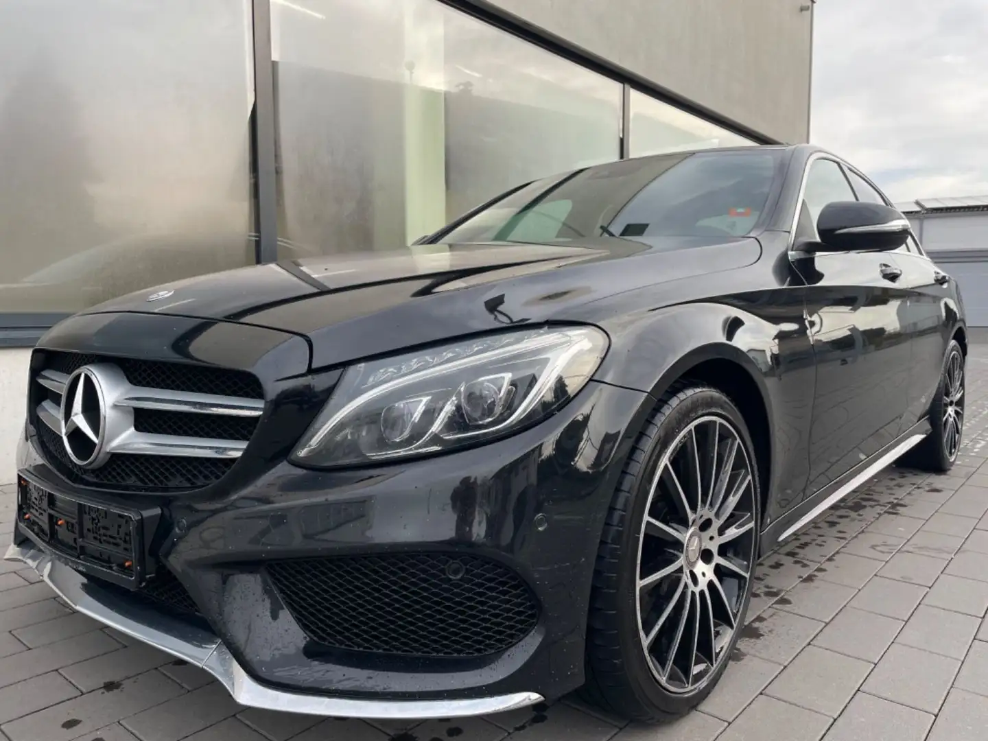 Mercedes-Benz C 220 C Limousine AMG Line Edition Burmester LED Schwarz - 1