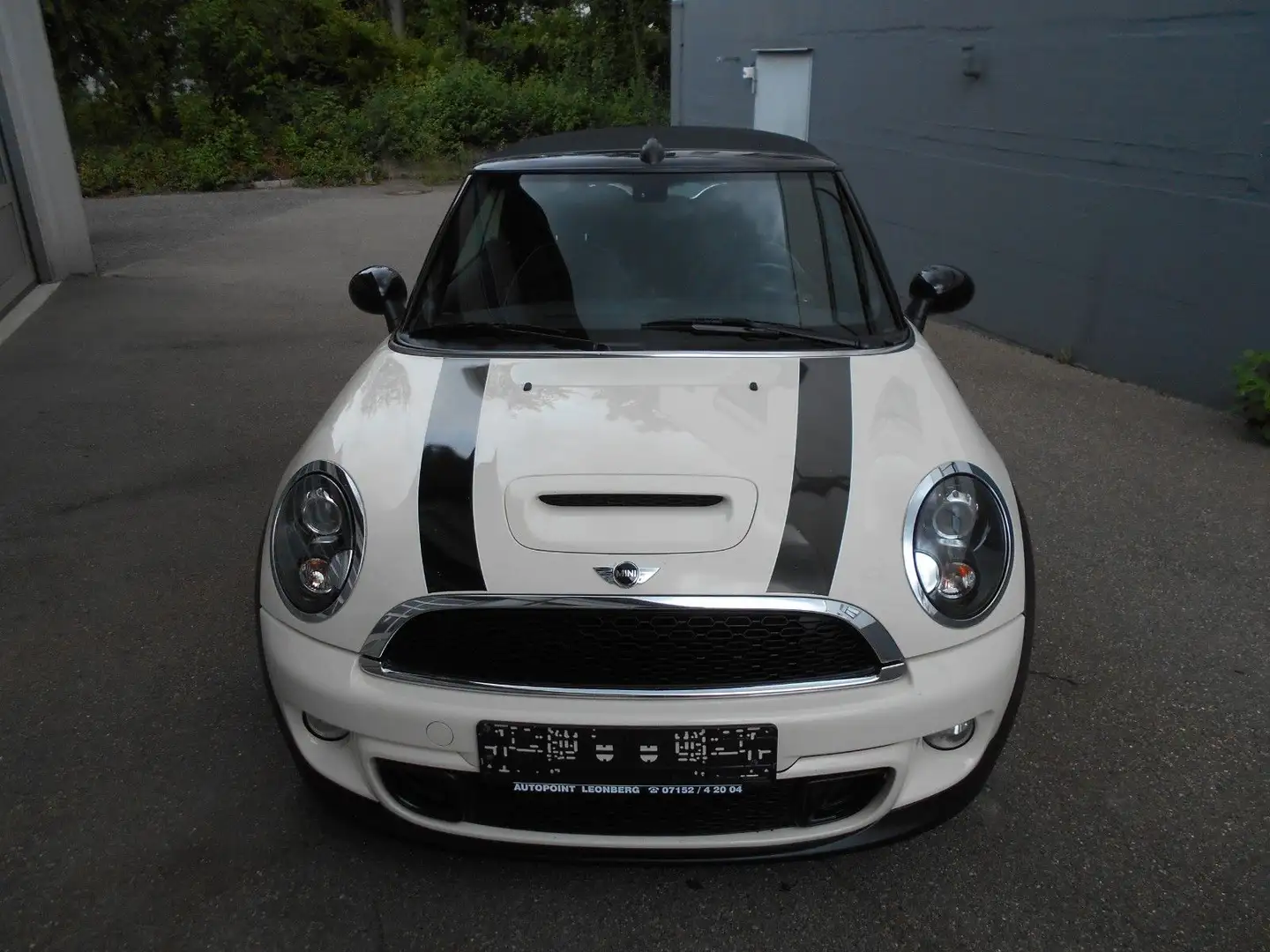 MINI Cooper S Cabrio Cooper S, Leder, Blanc - 2