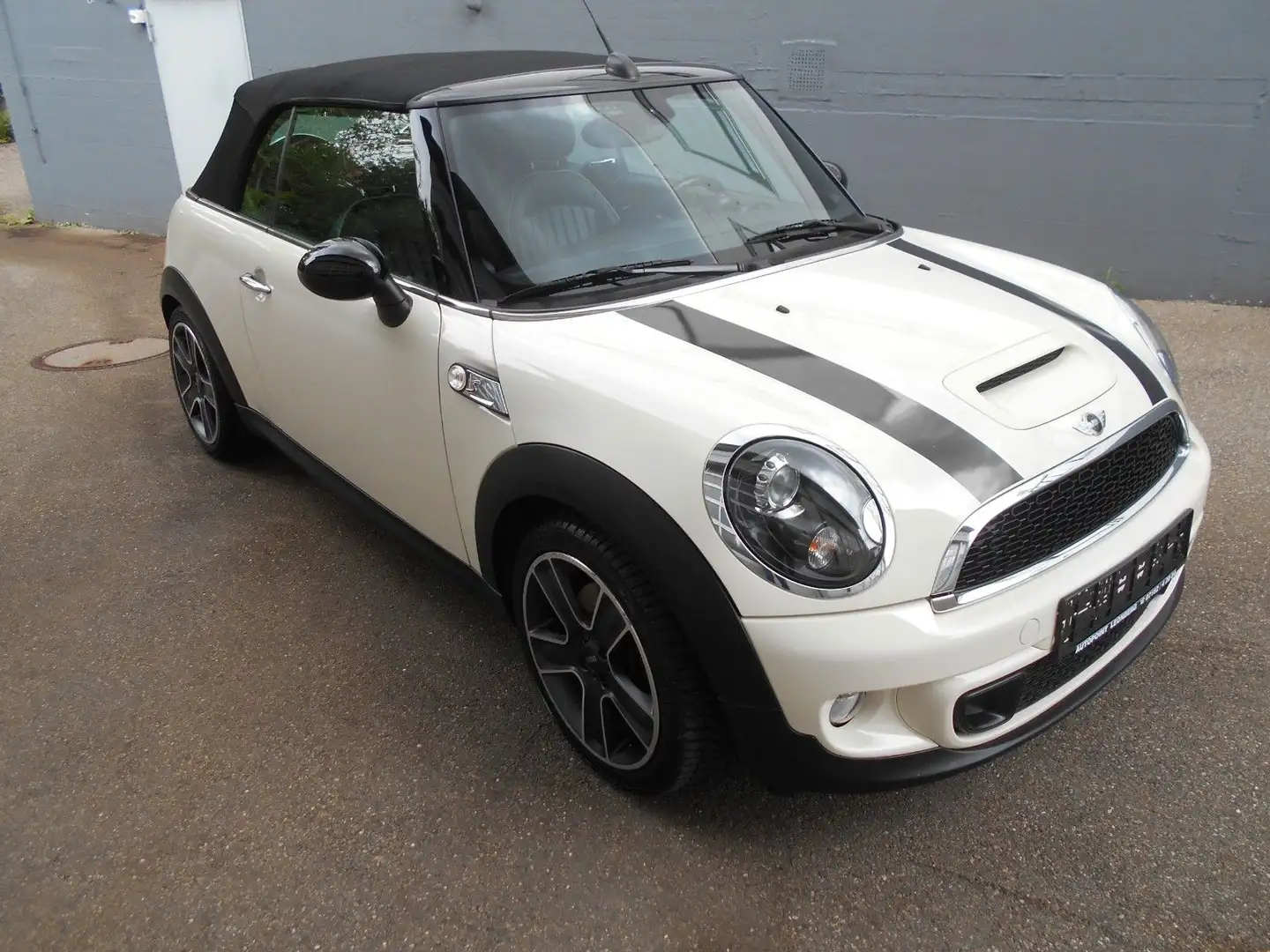 MINI Cooper S Cabrio Cooper S, Leder, Blanc - 1