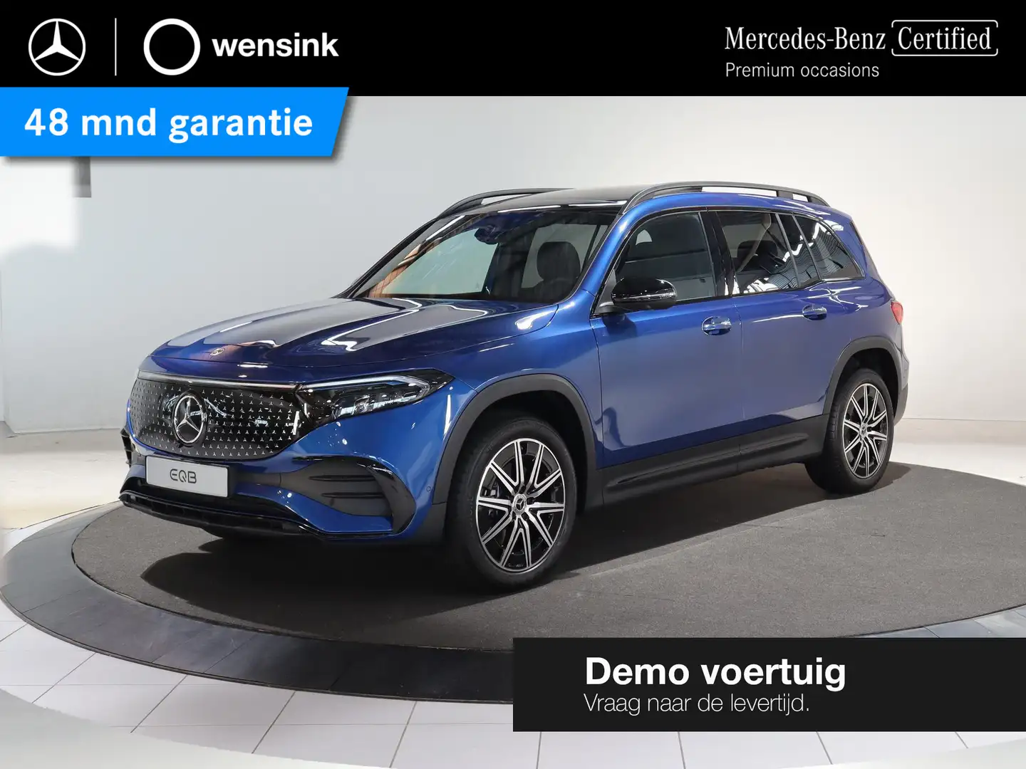 Mercedes-Benz EQB 250 250+ AMG Line 71 kWh | Premium Pakket | Panorama-s Blauw - 1