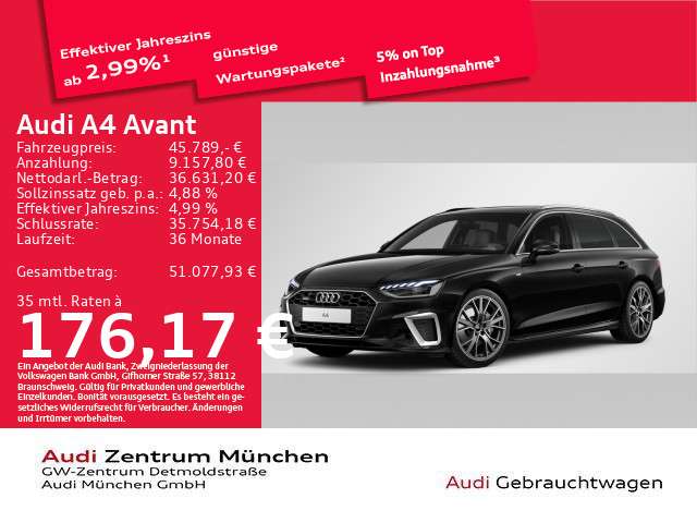 Second hand Audi A4 2.0