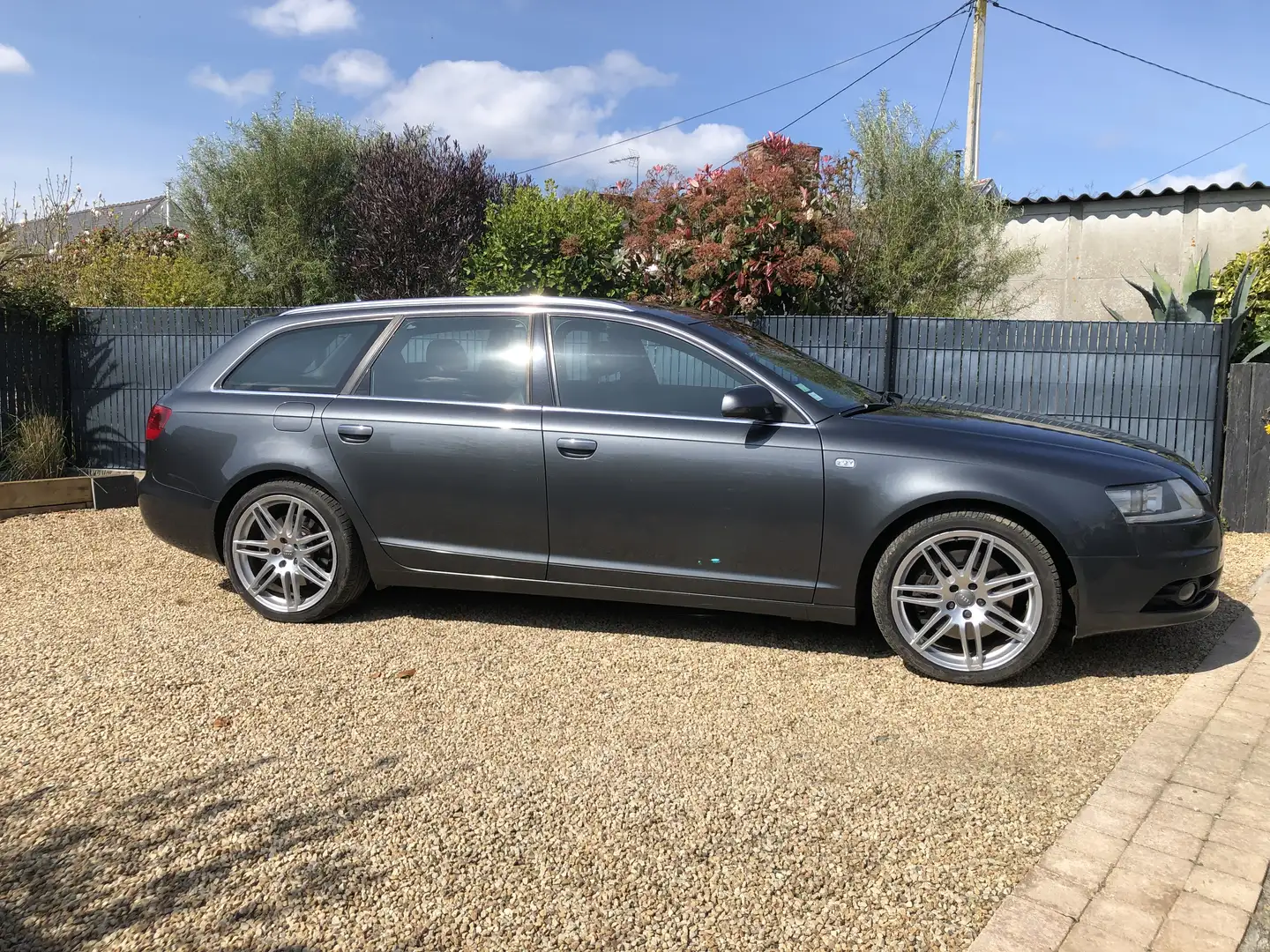 Audi A6 3.0 tdi avant 4F S-Line avec option All Road Gris - 1