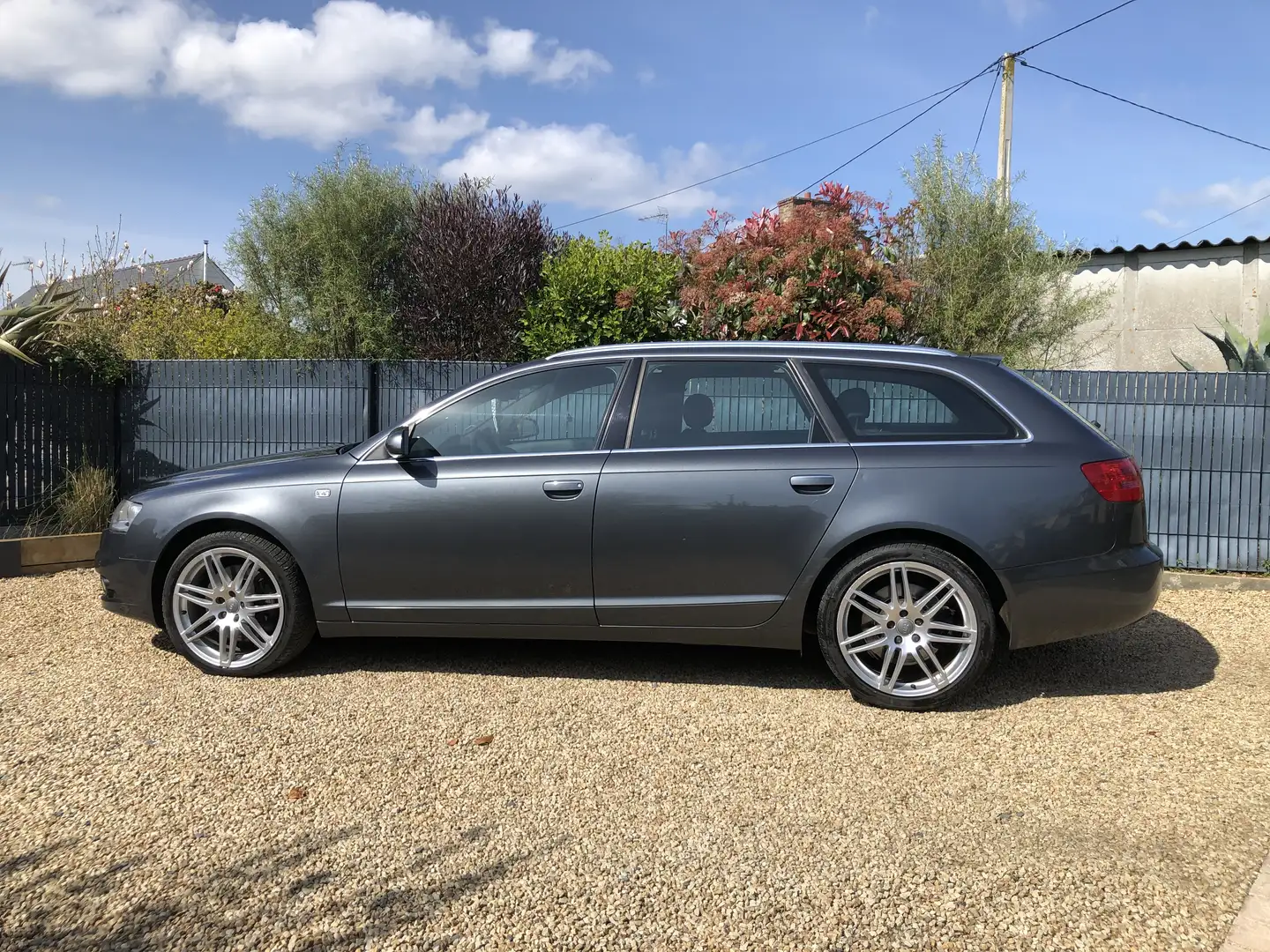 Audi A6 3.0 tdi avant 4F S-Line avec option All Road Gris - 2
