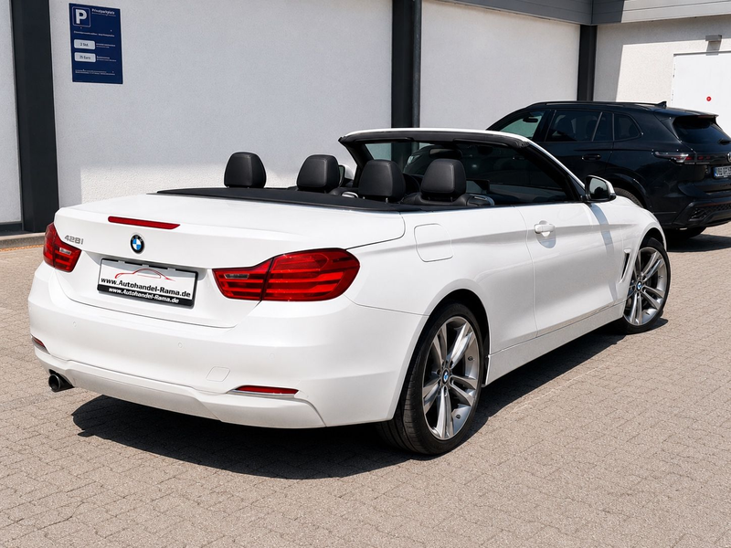 BMW 430 d Cabrio Sport Line Leder Alus TÜV Neu 2.Hand — photo 2