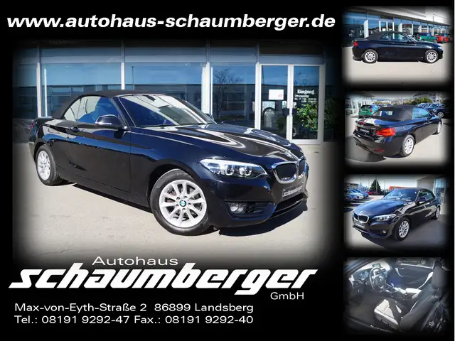 Bmw 218 218i Cabrio * Navi * LED * Durchlade * 1.Hd. *