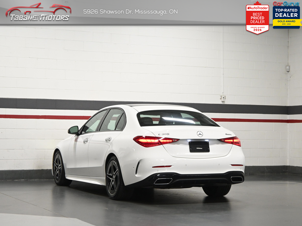 2022 Mercedes-Benz C-Class Sedan 300 4MATIC No Accident AMG Night 360CAM Navigatio