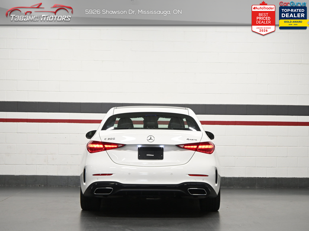 2022 Mercedes-Benz C-Class Sedan 300 4MATIC No Accident AMG Night 360CAM Navigatio