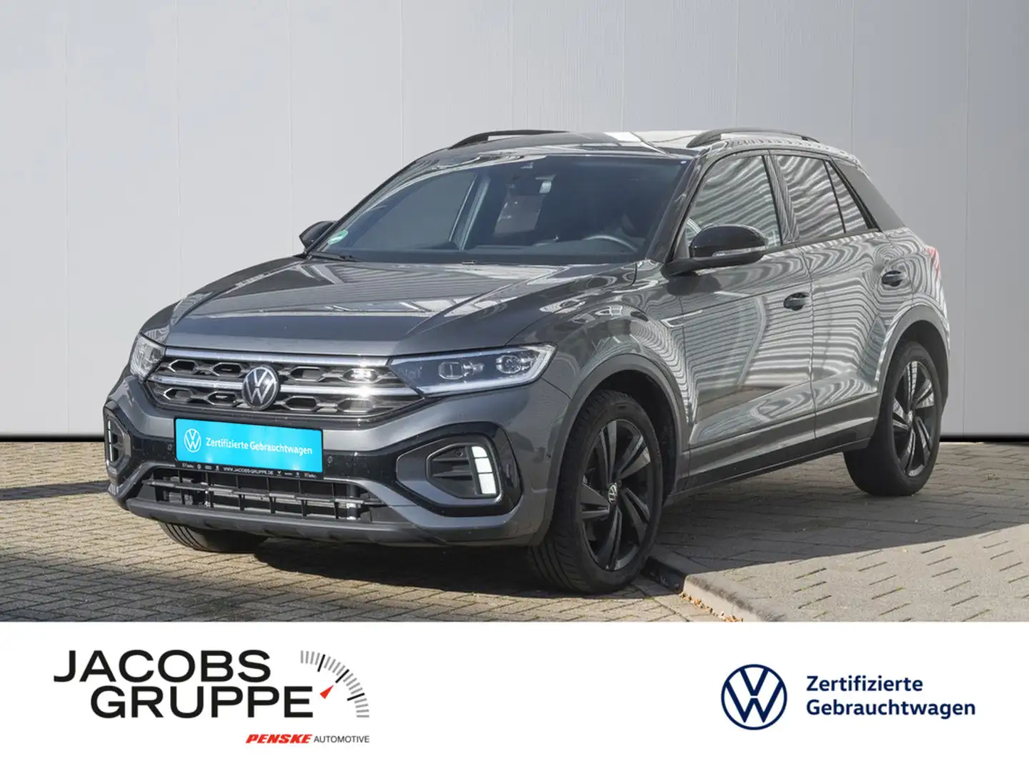 Volkswagen T-Roc R-Line 2.0 TDI DSG BlackStyle*ACC*AHK*PANO*RFK Grau - 1