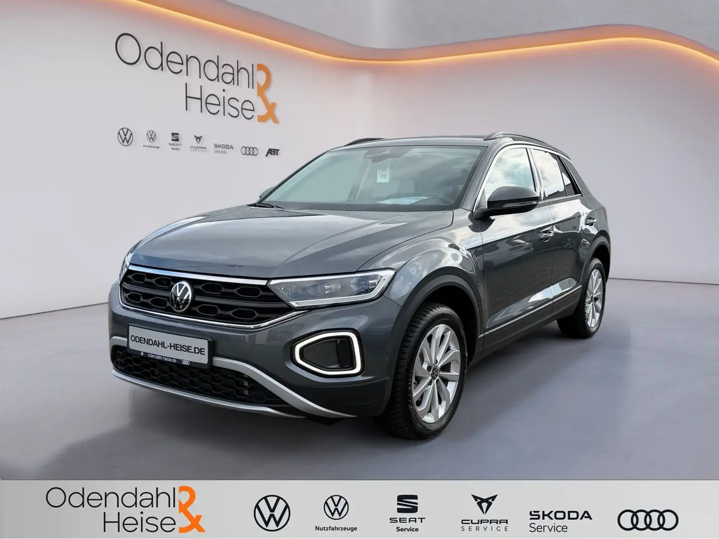 Volkswagen T-Roc Life 1.5 l TSI OPF DSG LED/ CARPLAY/ KAMERA/ Grau - 1