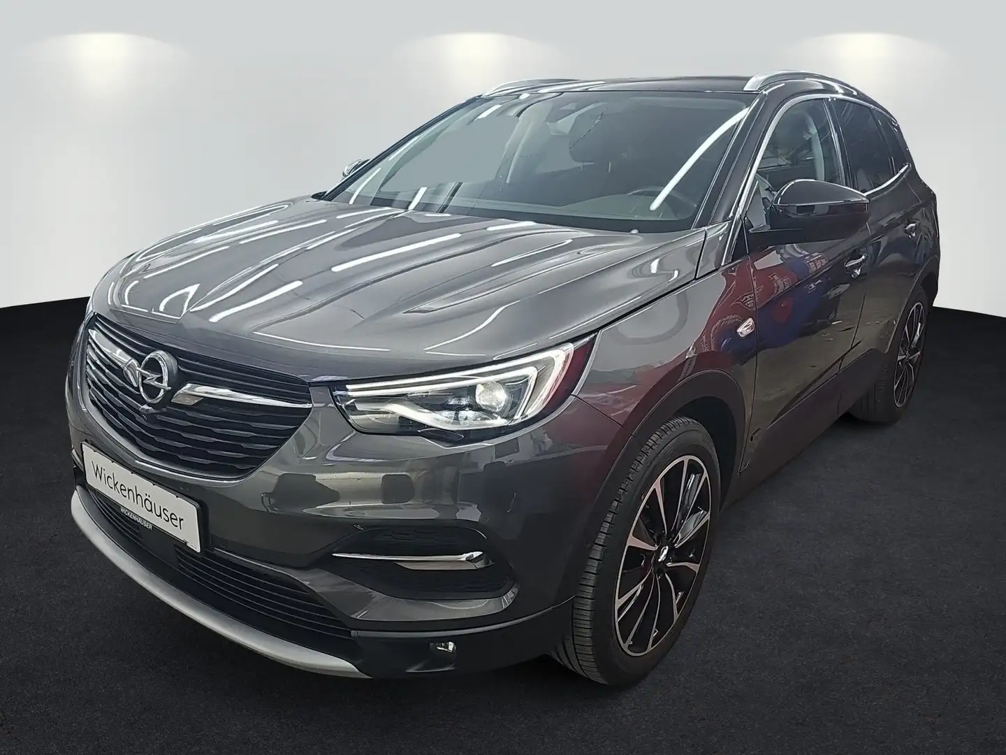 Opel Grandland 1.6 Turbo Ultimate 4 ACC AHK LED SHZ Grijs - 2