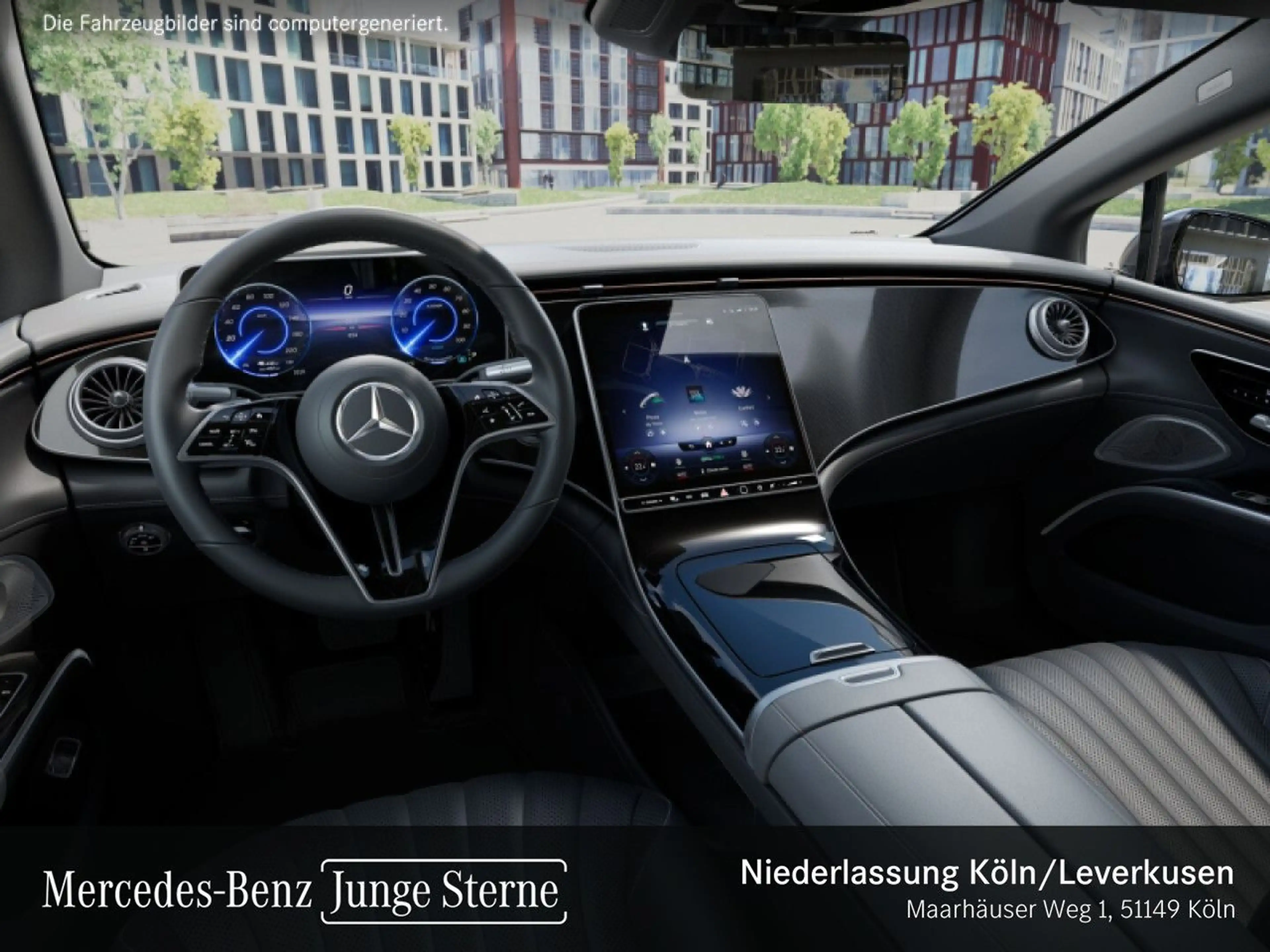 Mercedes-Benz EQS 450 AMG Fahrass WideScreen Airmat Pano Distr. — photo 10