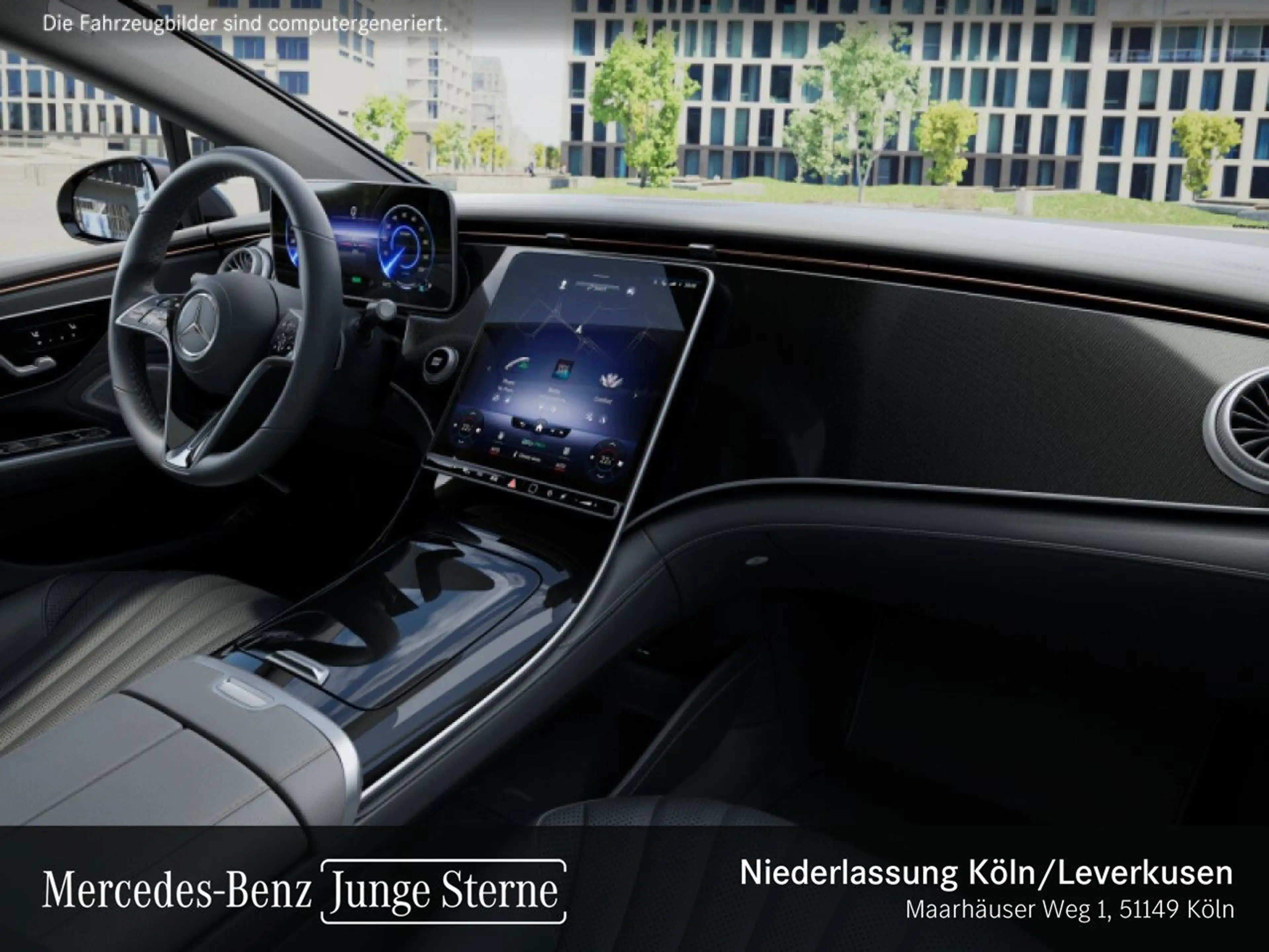 Mercedes-Benz EQS 450 AMG Fahrass WideScreen Airmat Pano Distr. — photo 11