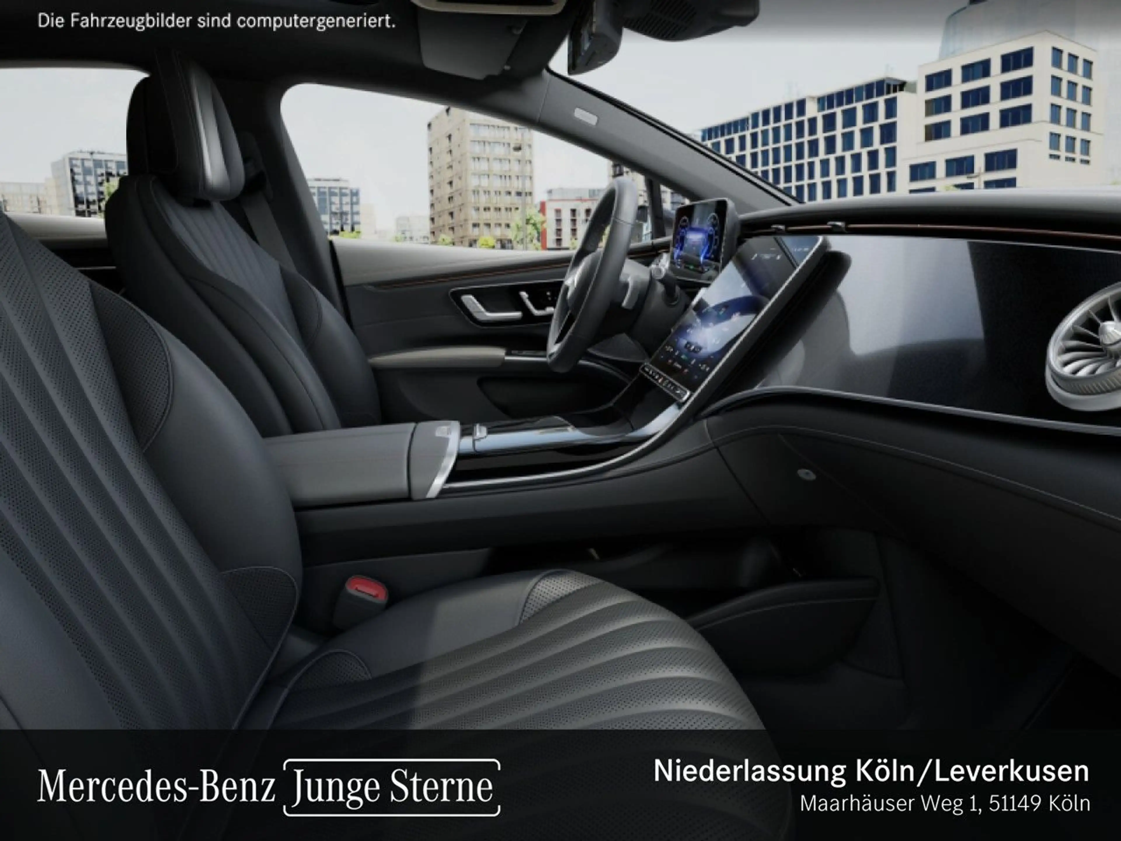 Mercedes-Benz EQS 450 AMG Fahrass WideScreen Airmat Pano Distr. — photo 12