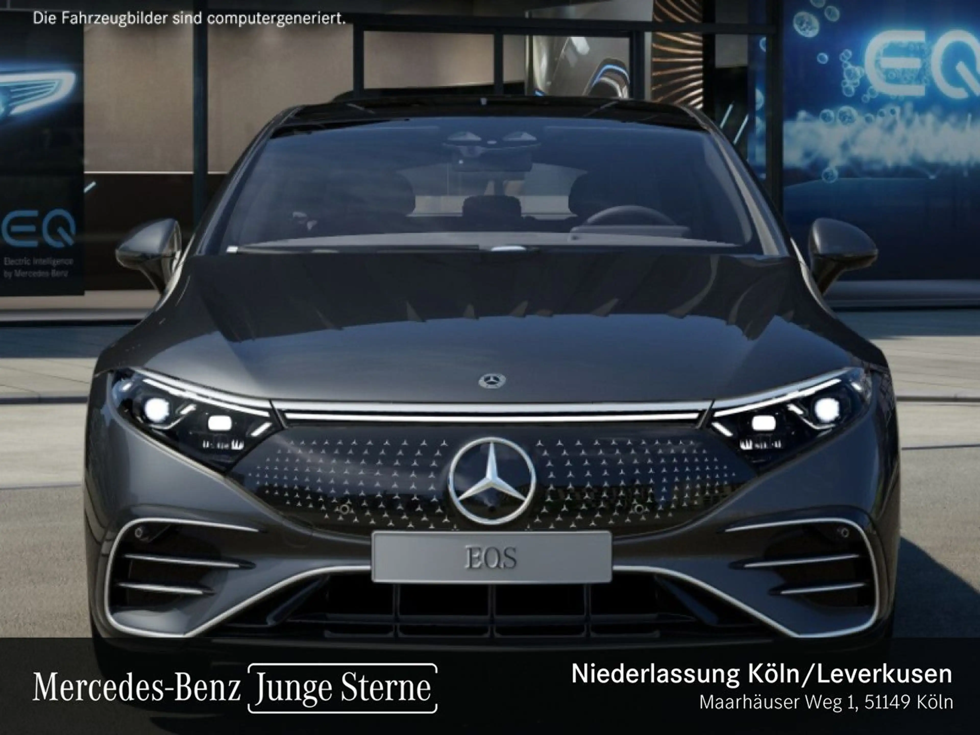 Mercedes-Benz EQS 450 AMG Fahrass WideScreen Airmat Pano Distr. — photo 8