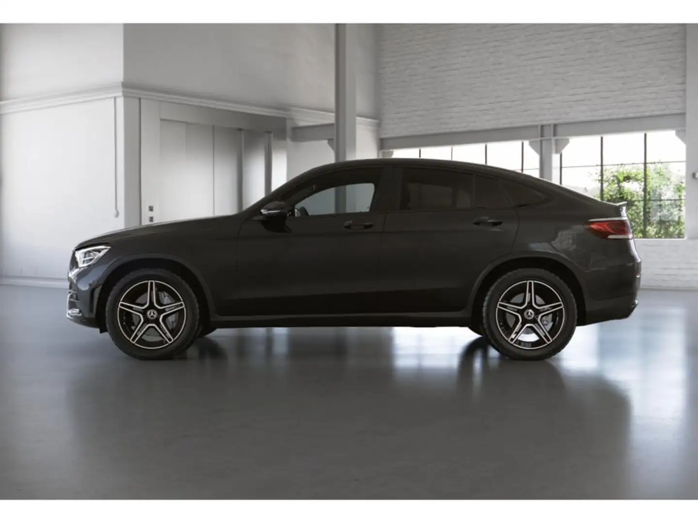 Mercedes-Benz GLC 200 4M+Coupé+AMG+Night+Kamera+Assistenzpaket Grau - 2